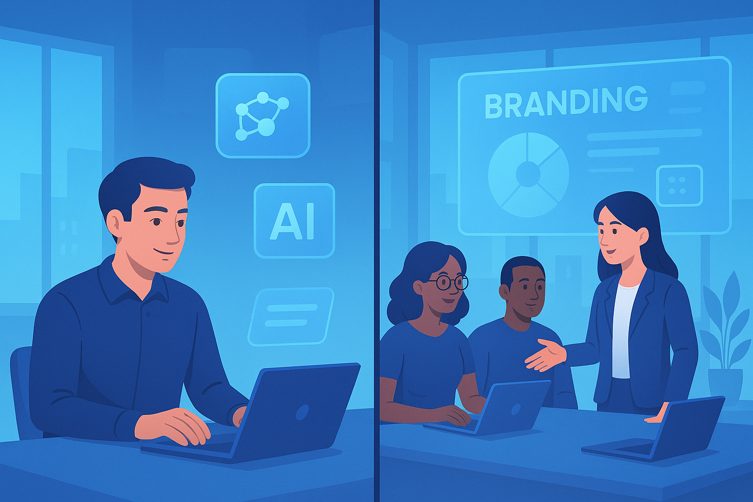digital marketing agency vs freelancer