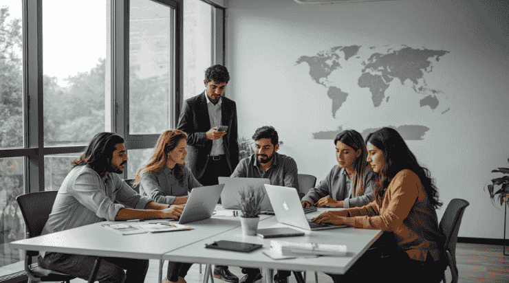 AI powered software and digital marketing team in Pakistan collaborating for US and UK clients