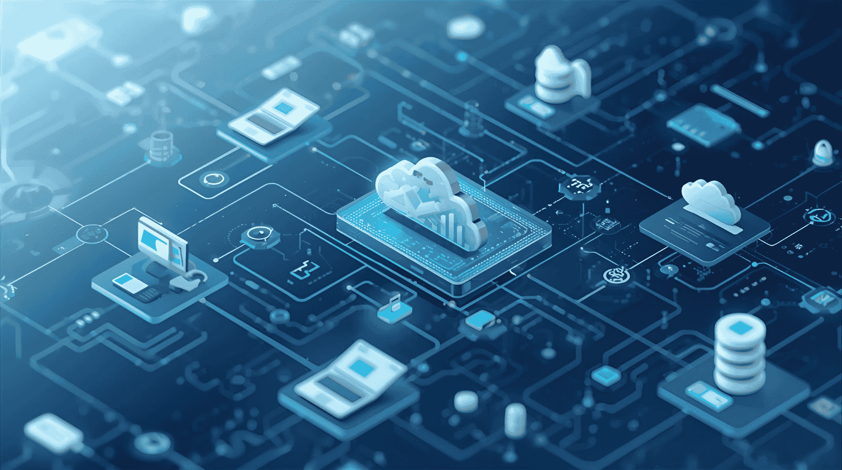 Integrated web application architecture for full stack web development services