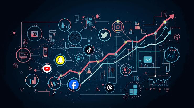 Social media marketing workflow and analytics