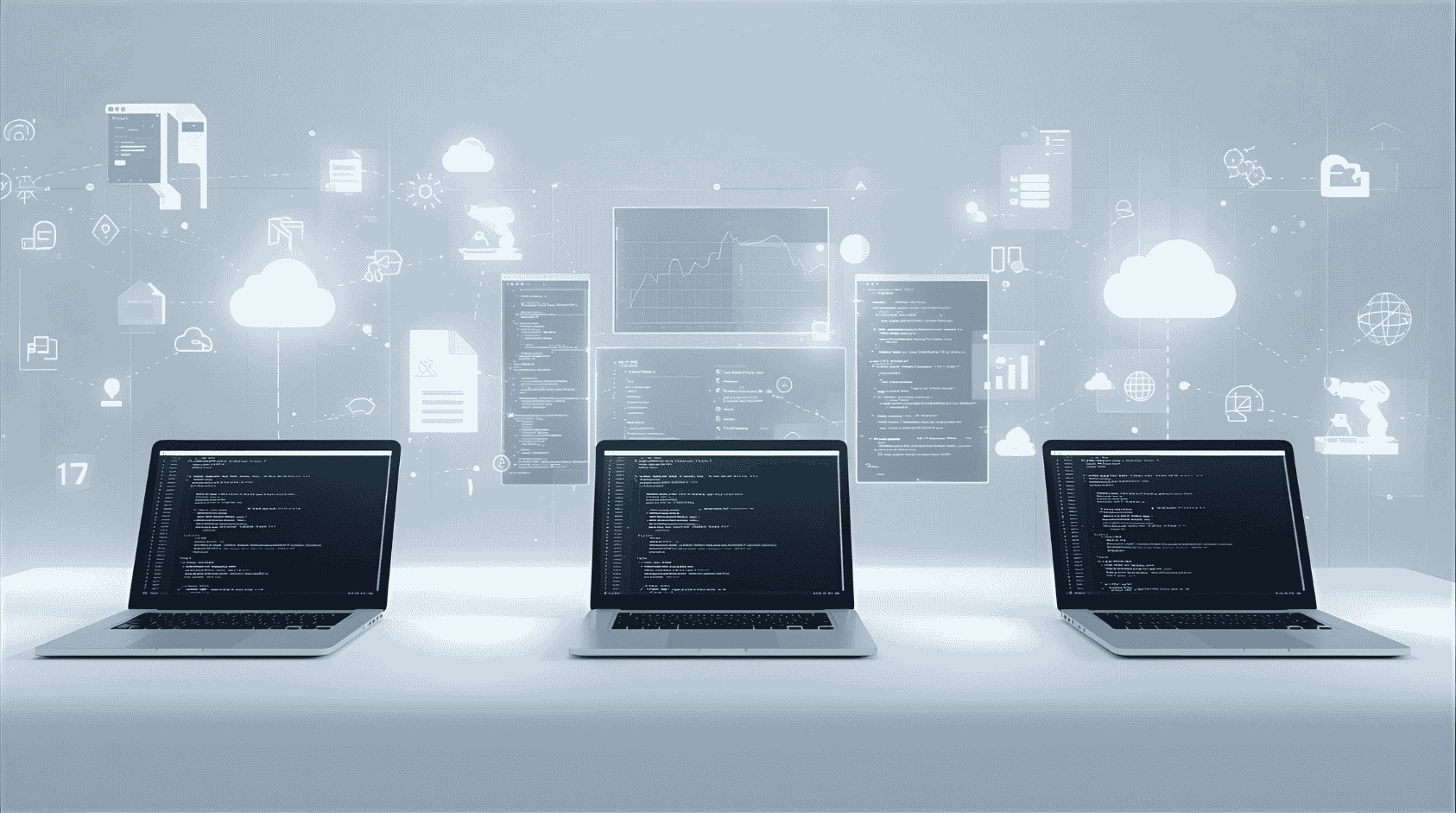 Dedicated remote teams collaborating through connected digital platforms