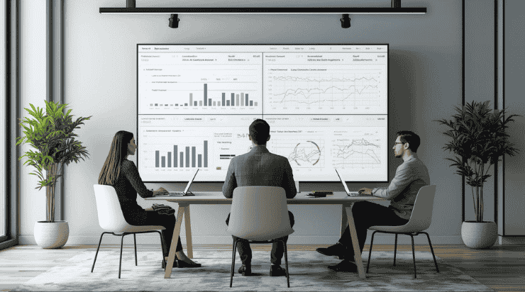 Comparison of SEO, AEO, and GEO strategies showing how businesses analyze traffic sources today